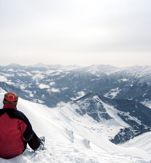 Our romatic ski day without the kids